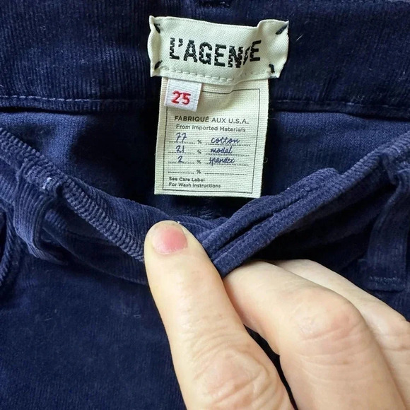 L’Agence women’s corduroy stretch high rise skinny jeans. Size 25 - Picture 5 of 5